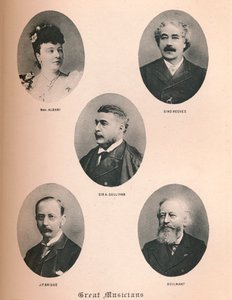 Büyük Müzisyenler - Levha XIV., 1895 by Unbekannt