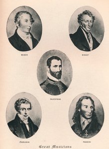 Büyük Müzisyenler - Levha XV., 1895 by Unbekannt