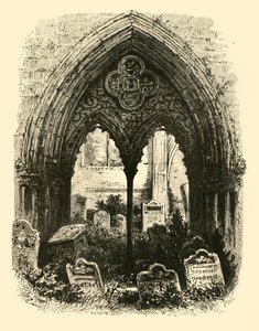 Büyük Portal, Crowland Manastırı, 1890. by Unbekannt