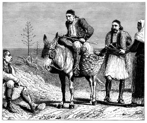 Yunan köylüleri, c1890 by Unbekannt