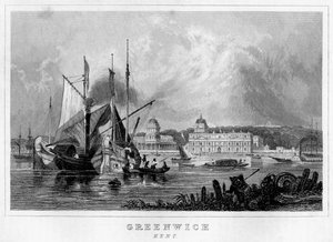 Greenwich, Londra, 19. yüzyıl by Unbekannt