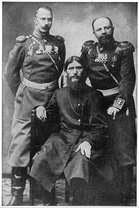 Grigoriy Efimovich Rasputin, Rus mistik ve kutsal adam by Unbekannt