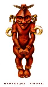 Grotesk Figür, 1923 by Unbekannt