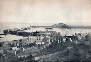 Guernsey - St. Peter-Port ve Kornet Kalesi, 1895 by Unbekannt