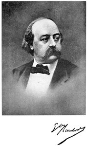 Gustave Flaubert, Fransız romancı, 19. yüzyıl by Unbekannt