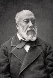 Gustave Nadaud, Fransız söz yazarı, 1880 by Unbekannt