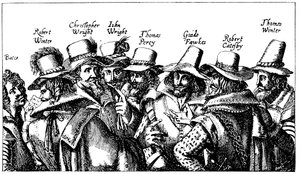 Guy Fawkes ve Barut Planlayıcıları, 1605 by Unbekannt