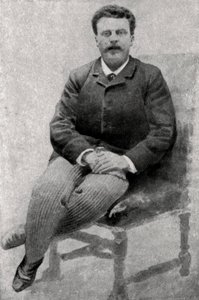 Guy de Maupassant, Fransız yazar, 1890 by Unbekannt