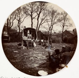 "Çingene kampı", c 1890 by Unbekannt