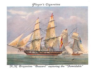 H.M.Brigantine Buzzard, Formidable