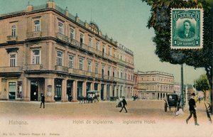 Havana. İngiltere Oteli. -İngiltere Oteli, Küba, c1910s by Unbekannt
