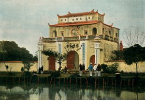 Hanoi. Pagode Du Kinh Luoc, Hanoi. Kinh Luoc Pagodası, 1900. by Unbekannt