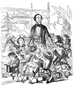 Hans Christian Andersen 1805-1875, Danimarkalı yazar, 1857 by Unbekannt