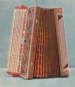 Joseph Kebrdle tarafından yapılan armonika, Horovice, 1948. by Unbekannt