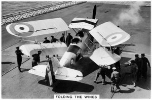 Hawker Osprey, uçak gemisi HMS Eagle