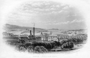 Uzaktan Hayle St Ives, c1860 by Unbekannt