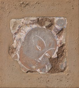 Bodhisattva Başkanı, yak. 6-7 yüzyıl. by Unbekannt