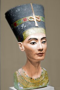 Mısır Kraliçesi Nefertiti Başkanı by Unbekannt
