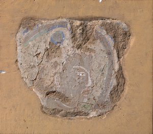 Bir Budist İmgesinin Başkanı, ca. 6-7 yüzyıl. by Unbekannt