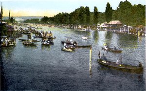Henley Regatta, Oxfordshire, 20. Yüzyıl by Unbekannt
