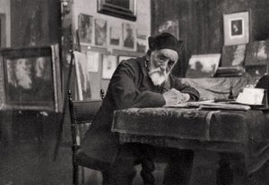 Henri-Joseph Harpignies, Fransız ressam, 1905 by Unbekannt