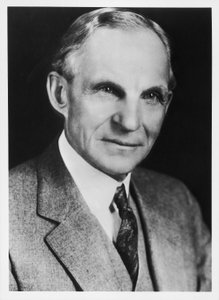 Henry Ford, Amerikalı otomobil mühendisi ve üreticisi, 1908 by Unbekannt