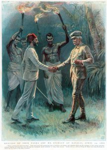 Henry Morton Stanley, Galli gazeteci ve kaşif, Emin Paşa ile Kavalli