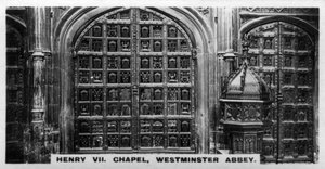 Henry VII Şapeli, Westminster Abbey, Londra, c1920
