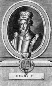 Henry V, İngiltere Kralı by Unbekannt