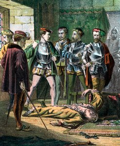 Lorraine Henry, 3 Duc de Guise, 16. yüzyıl Fransız askeri ve devlet adamı, 19. yüzyıl ortası by Unbekannt