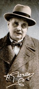 Herbert George HG Wells 1866-1946, İngiliz yazar, 1935 by Unbekannt