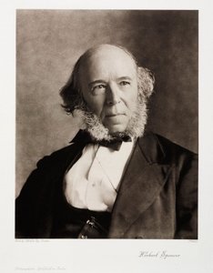Herbert Spencer, İngiliz sosyal filozof by Unbekannt
