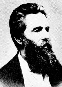 Herman Melville, Amerikalı yazar, 19. yüzyıl by Unbekannt