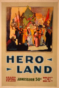 Hero Land Posteri, New York, New York by Unbekannt