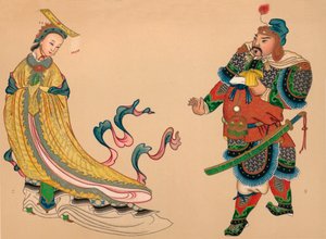 Çin Tarihinin Kahramanları ve Kahramanları, c1903, 1904 by Unbekannt