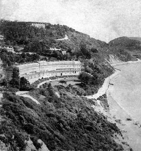 Hesketh Crescent, Torquay, Devon, 20. yüzyılın başları by Unbekannt