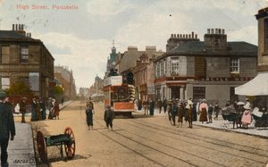 High Street, Portobello, 1913 by Unbekannt