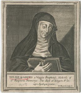 Bingenli Hildegard, 17. yüzyıl by Unbekannt