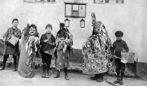 Hobi atı, 1 Mayıs törenleri, Somerset, c1922 by Unbekannt