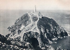 Holyhead - Güney Yığını, Deniz Feneri, 1895 by Unbekannt