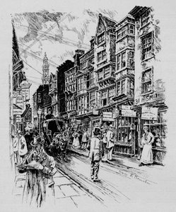 Holywell Caddesi, Westminster, Londra, c1890 1911 by Unbekannt