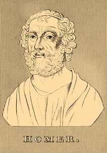 Homeros, MÖ 800-701, 1830. by Unbekannt