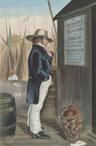 Homeward Bound New York, ca. 1860. by Unbekannt