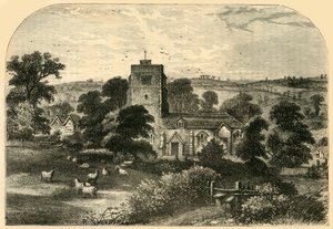 Hornsey Kilisesi 1750, c1876. by Unbekannt