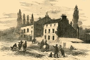 Hornsey Ahşap Evi, 1800, c1876. by Unbekannt