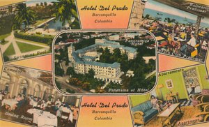 Hotel Del Prado, Barranquilla, Kolombiya, 1940