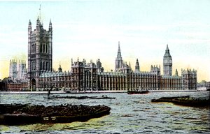 Parlamento Binaları, Londra, 20. Yüzyıl by Unbekannt