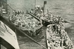 Yaralılar Hastane Gemilerine Nasıl Taşındı, 1919. by Unbekannt