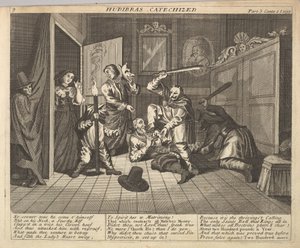 Hudibras Catechized Plate 9: Samuel Butlers