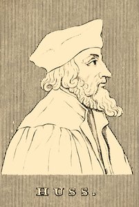 Huss, c1369-1415, 1830. by Unbekannt